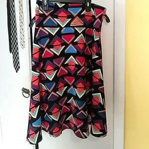 Azure skirt fun print!